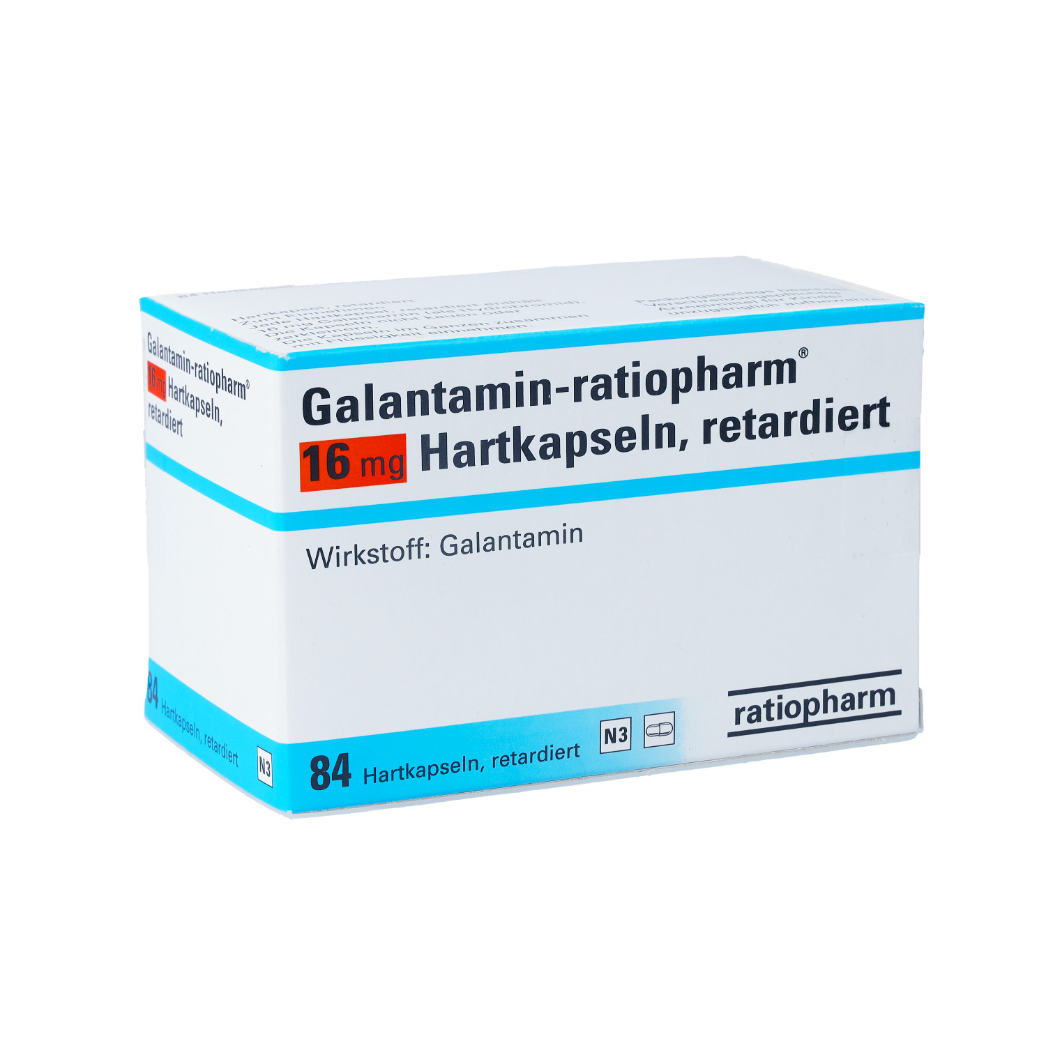GALANTAMIN-ratiopharm 16 mg Hartkapseln retardiert