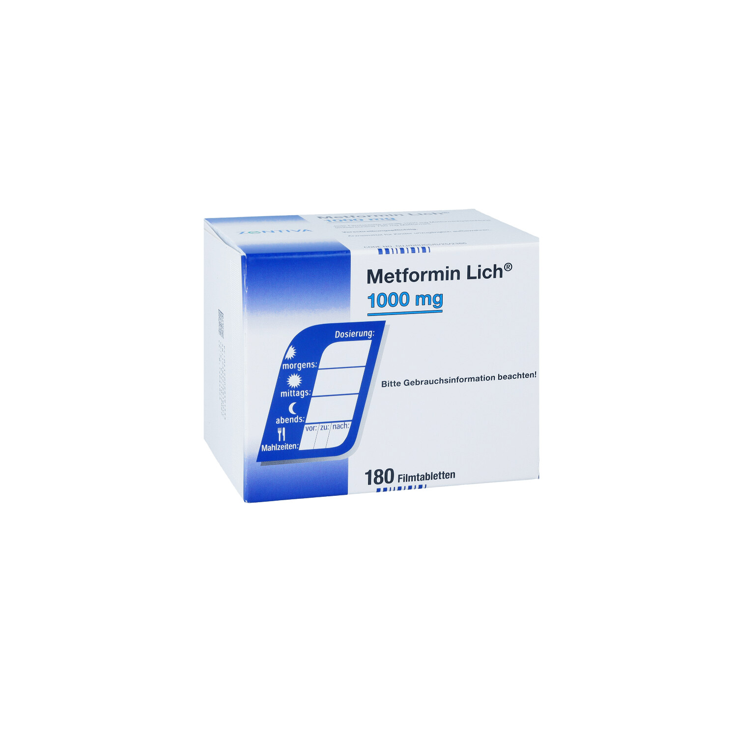 METFORMIN Lich 1.000 mg Filmtabletten