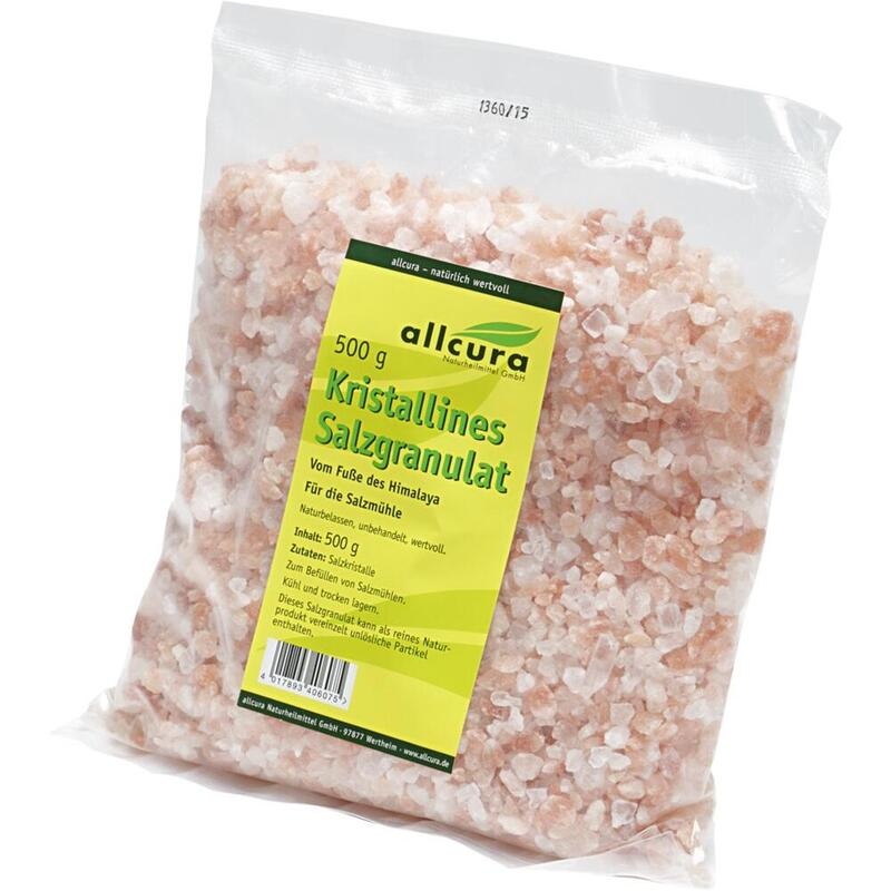 KRISTALLINES Salz v.Fuße d.Himalaya Granulat