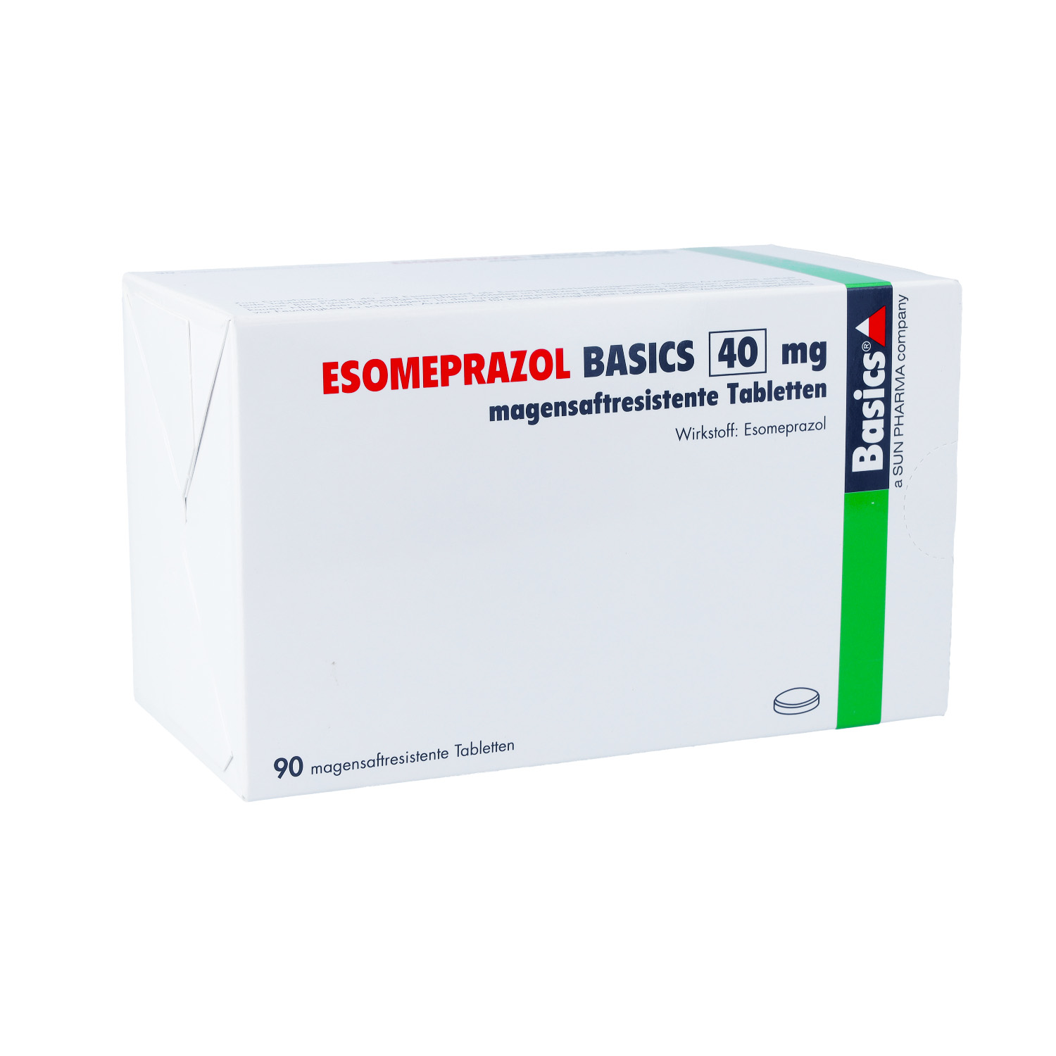 ESOMEPRAZOL BASICS 40 mg magensaftres.Tabletten