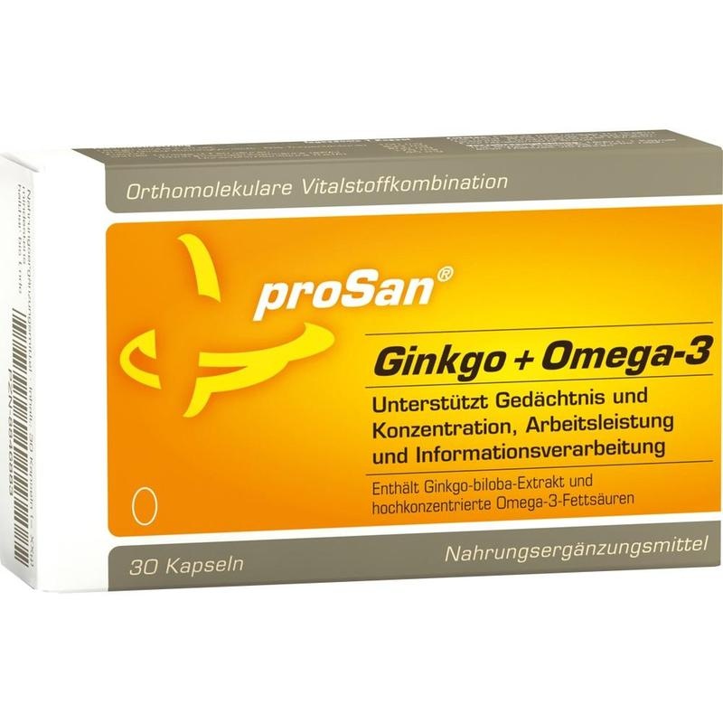 PROSAN Ginkgo+Omega-3 Kapseln