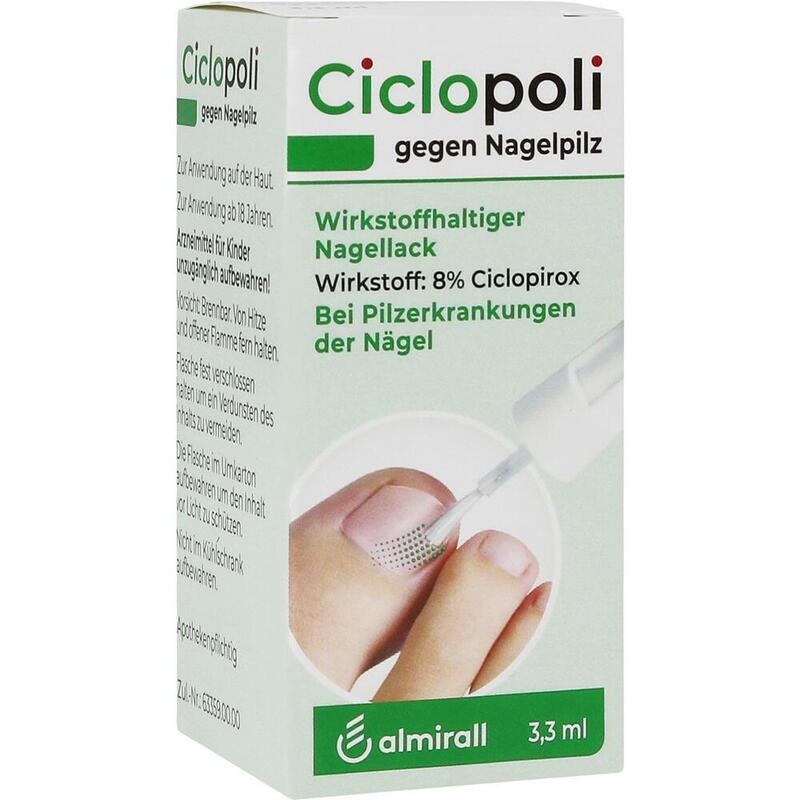 CICLOPOLI Nagellack – Bei Nagelpilz, verfärbten & brüchigen Nägeln