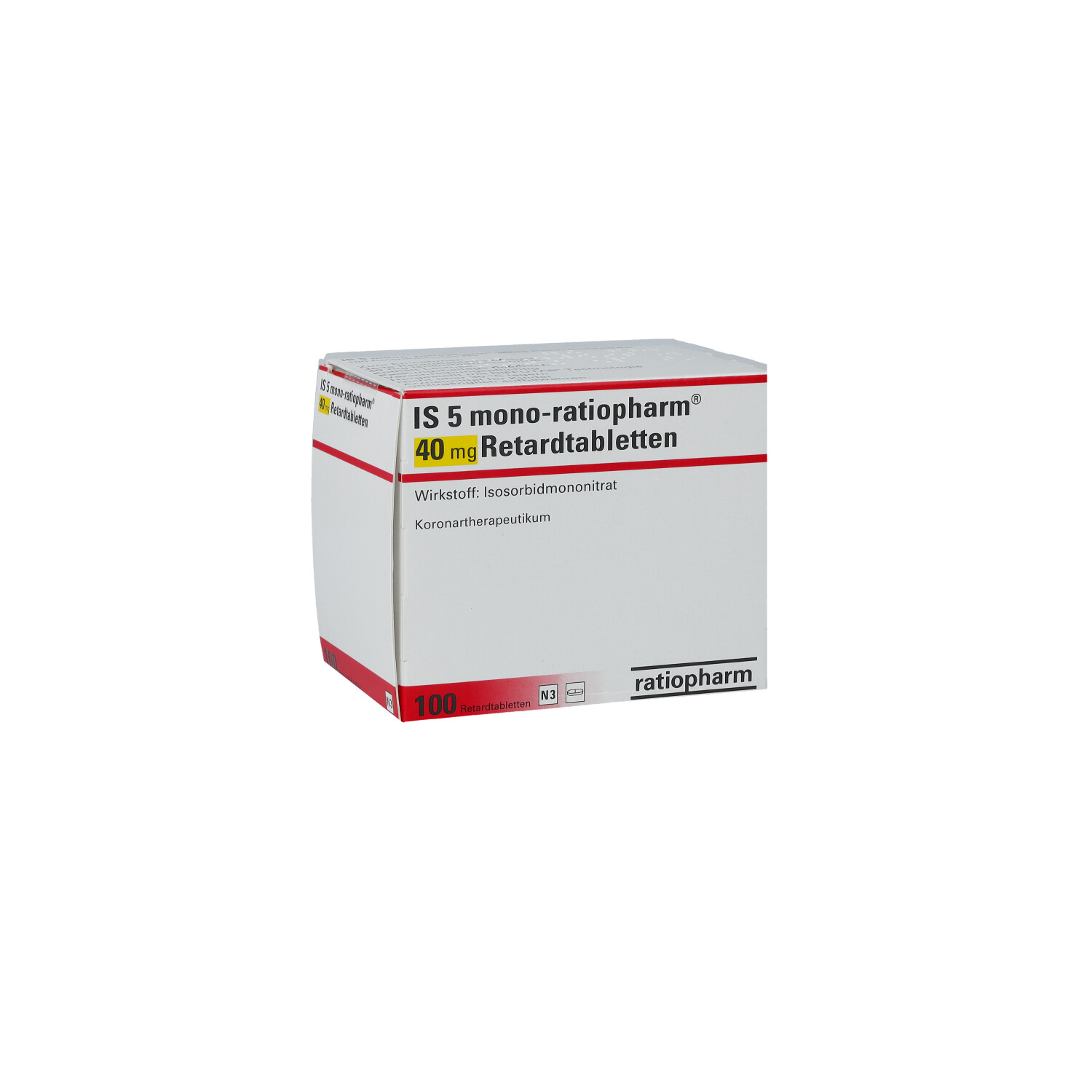 IS 5 mono-ratiopharm 40 mg Retardtabletten