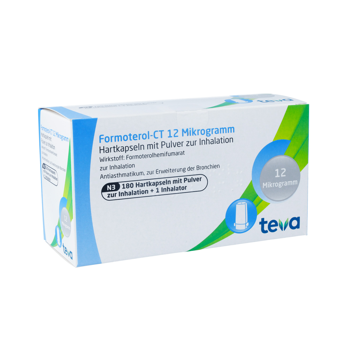 FORMOTEROL-CT 12 Mikrogramm Hartkps.m.Plv.z.Inhal.