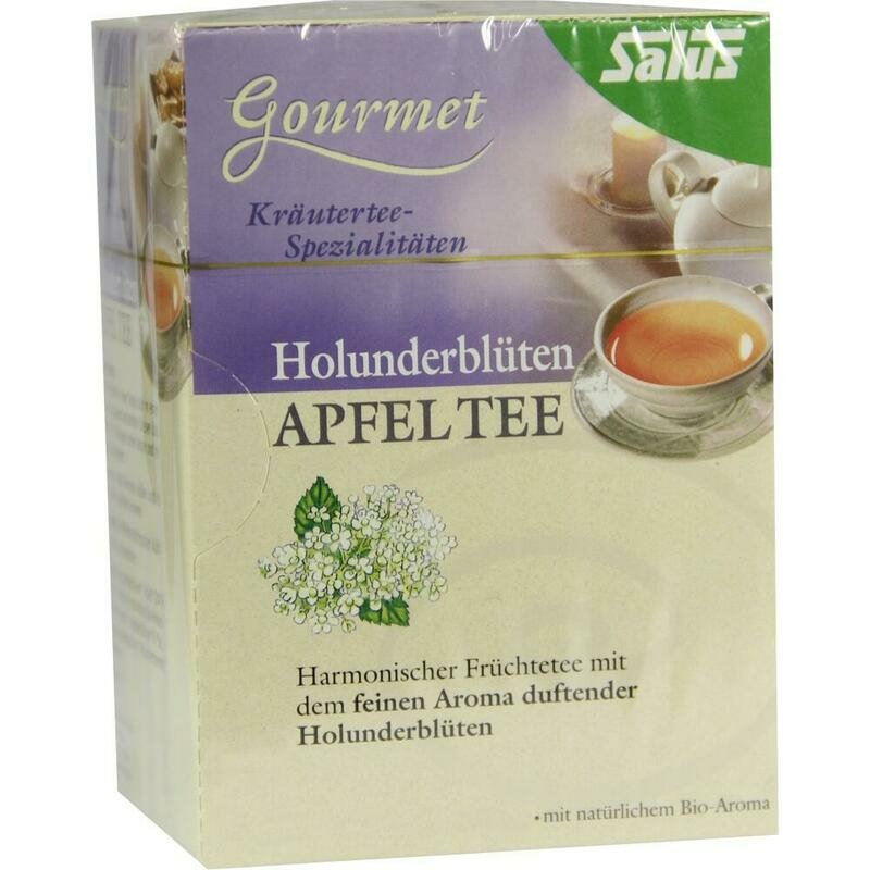 HOLUNDERBLÜTEN Apfel Tee Salus Filterbeutel