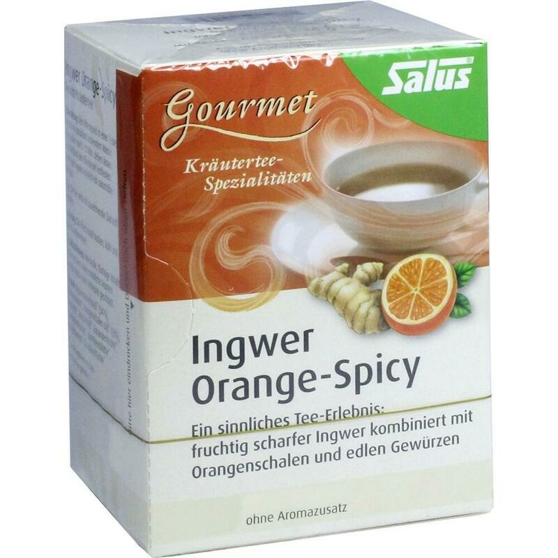 INGWER ORANGE Spicy Tee Salus Filterbeutel
