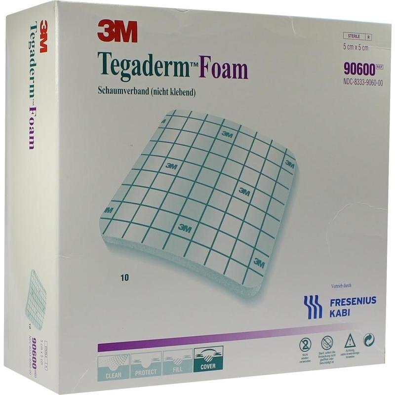 TEGADERM Foam n.klebend 5x5 cm 90600