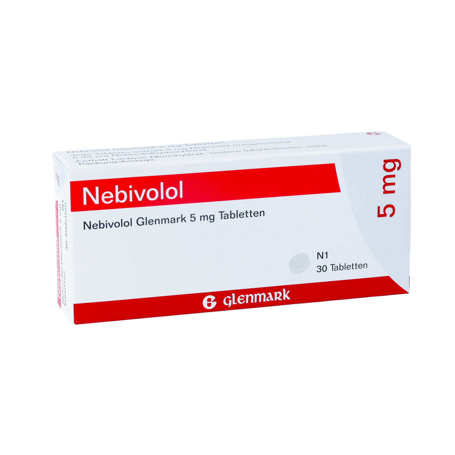 NEBIVOLOL Glenmark 5 mg Tabletten