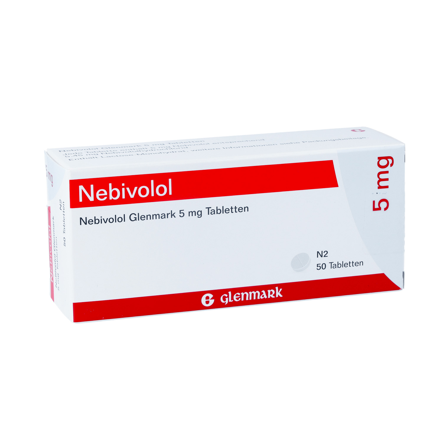 NEBIVOLOL Glenmark 5 mg Tabletten