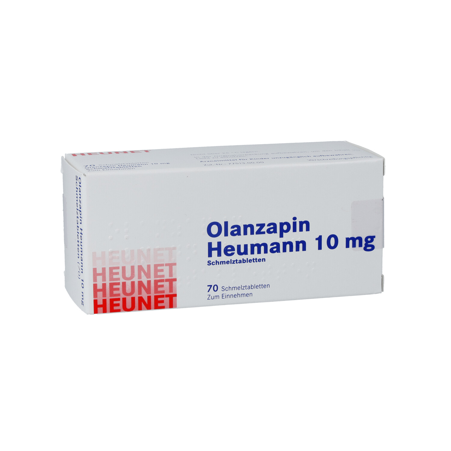 OLANZAPIN Heumann 10 mg Schmelztabletten Heunet