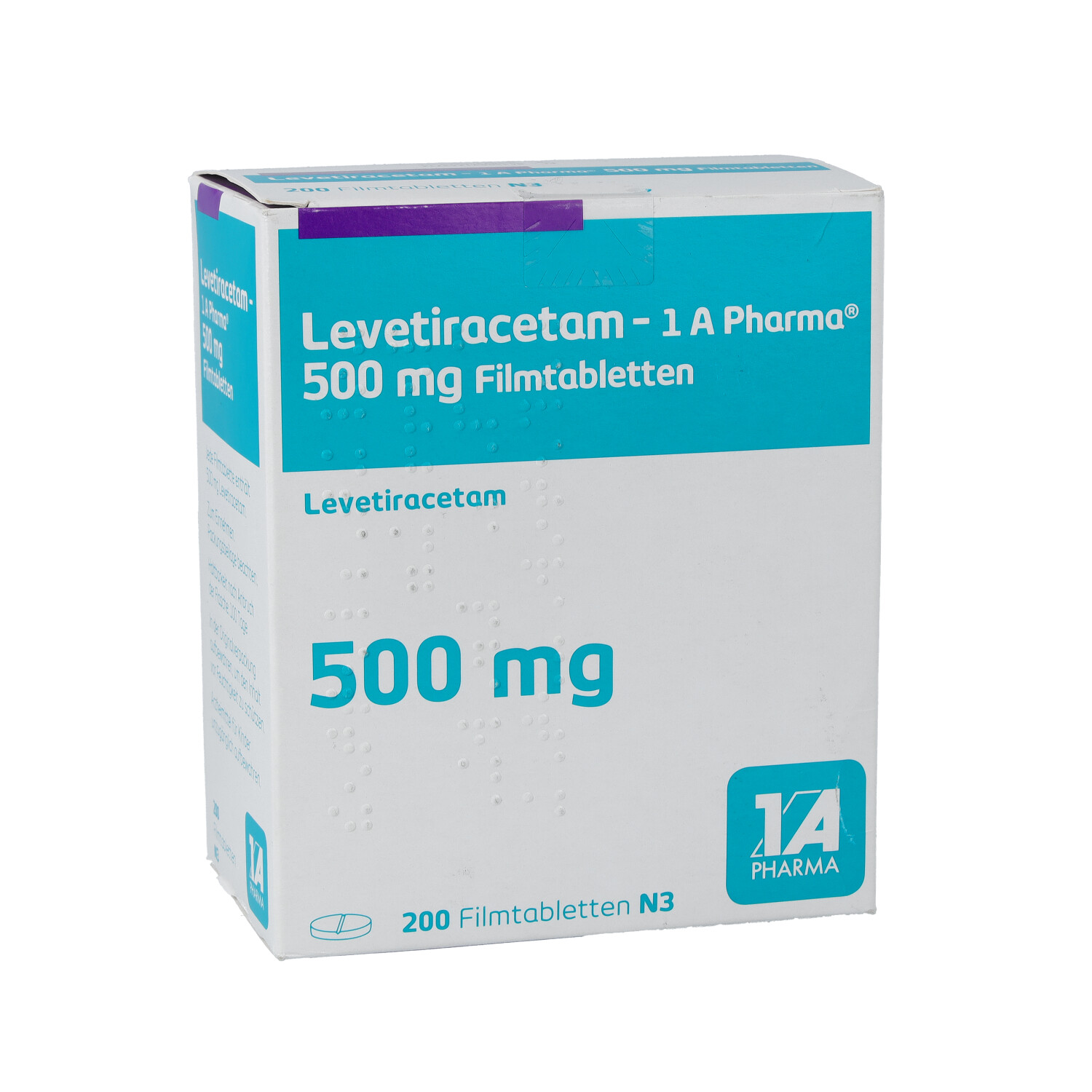 LEVETIRACETAM-1A Pharma 500 mg Filmtabletten