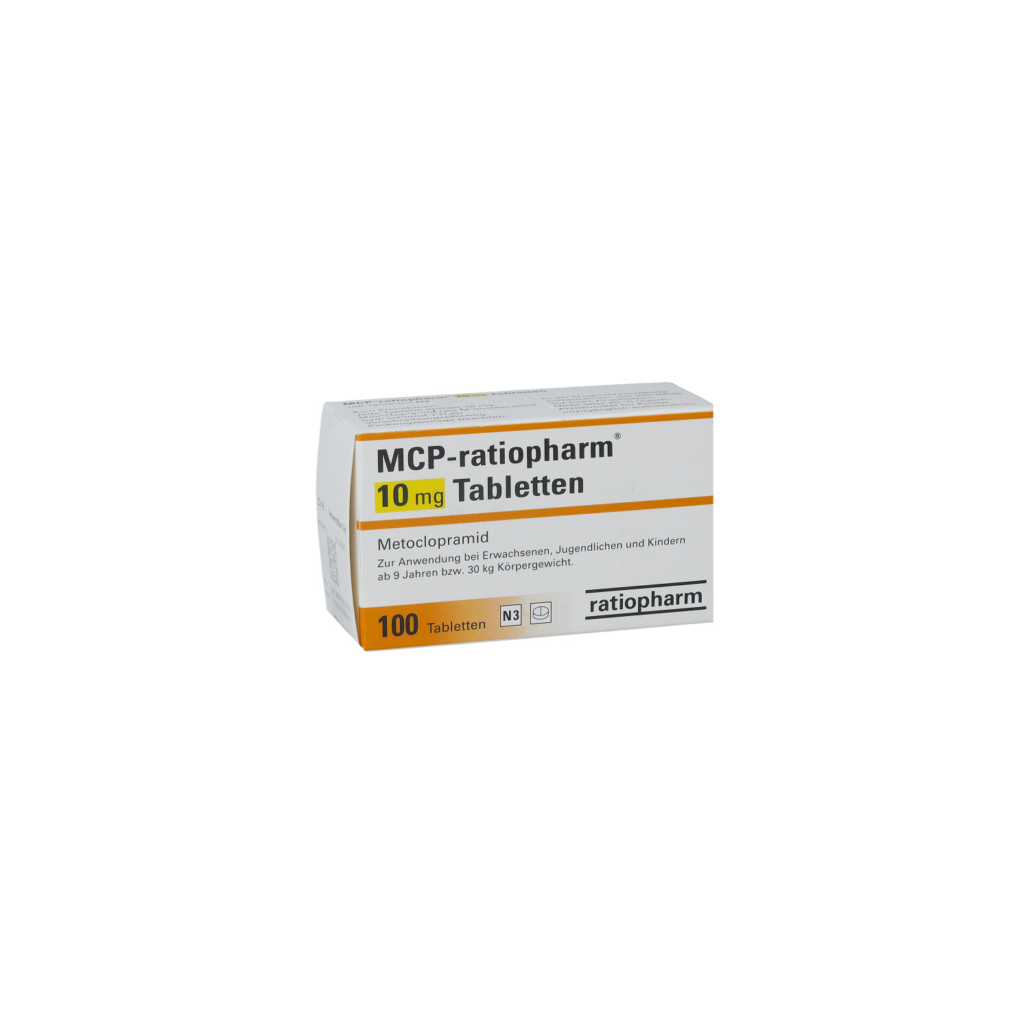 MCP-ratiopharm 10 mg Tabletten