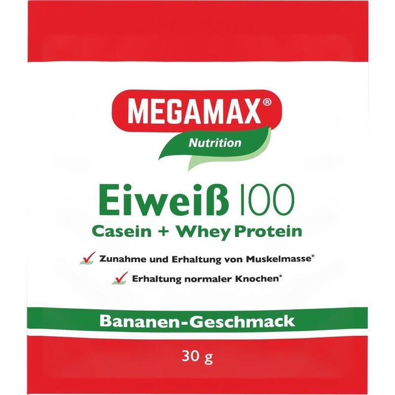 EIWEISS 100 Banane Megamax Pulver