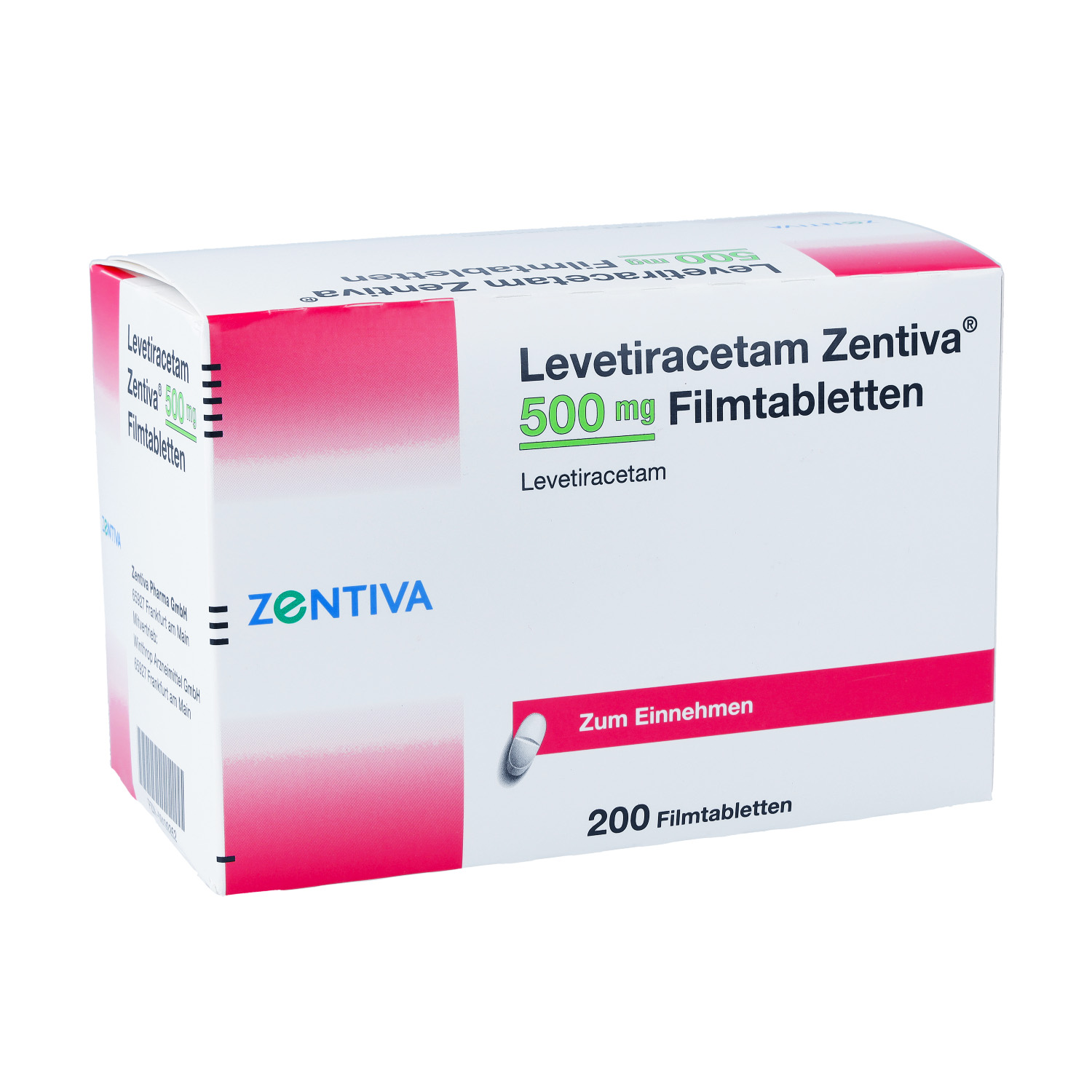 LEVETIRACETAM Zentiva 500 mg Filmtabletten