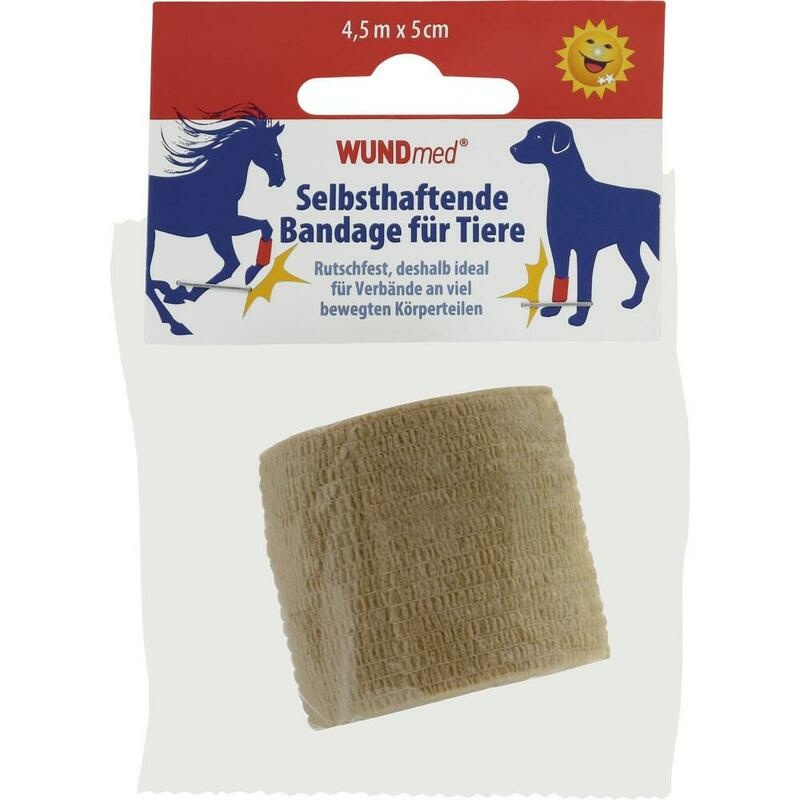 BANDAGE f.Tiere selbsthaftend 5 cmx4,5 m farb.sor.