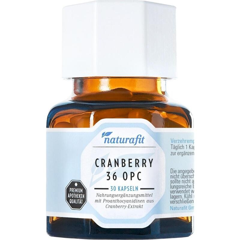 NATURAFIT Cranberry 36 OPC Kapseln