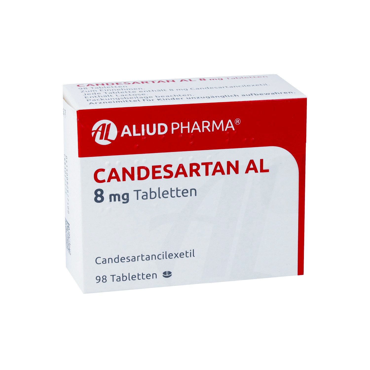 CANDESARTAN AL 8 mg Tabletten