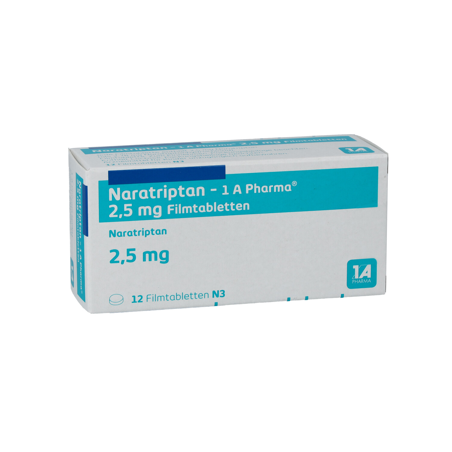 NARATRIPTAN-1A Pharma 2,5 mg Filmtabletten