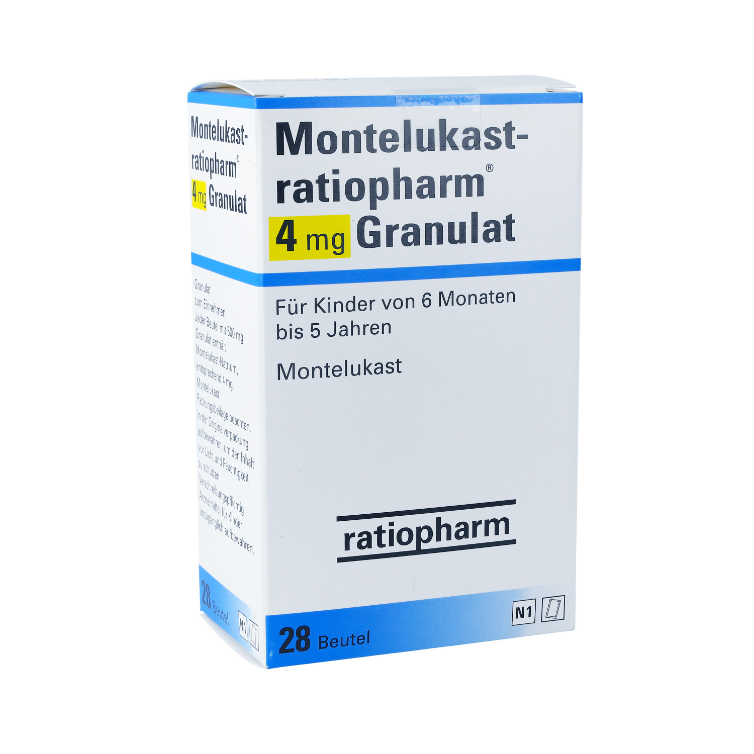 MONTELUKAST-ratiopharm 4 mg Granulat