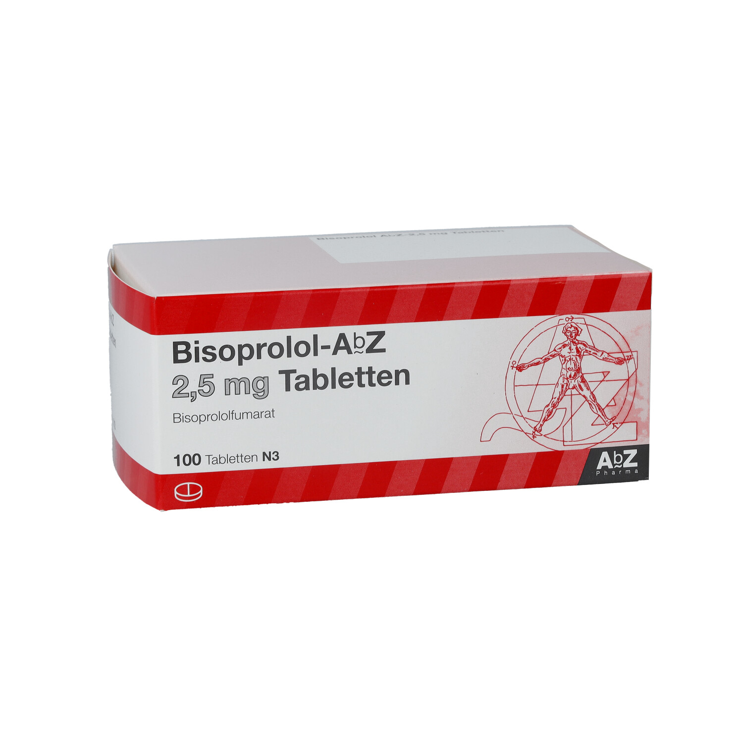 BISOPROLOL AbZ 2,5 mg Tabletten