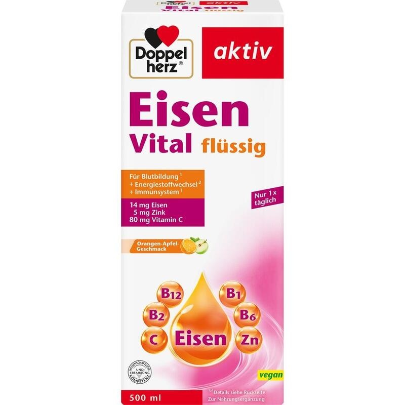 DOPPELHERZ Eisen Vital Tonikum