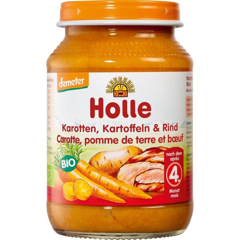 HOLLE Karotten Kartoffel und Rind