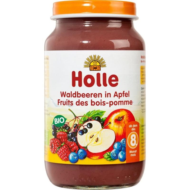 HOLLE Waldbeeren in Apfel