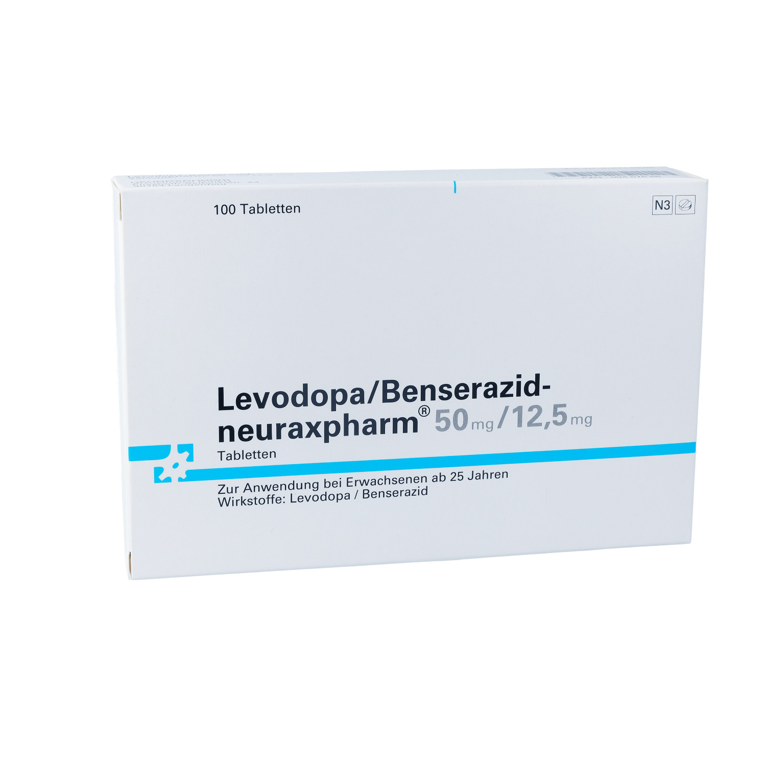 LEVODOPA/Benserazid-neuraxpharm 50 mg/12,5 mg Tab.