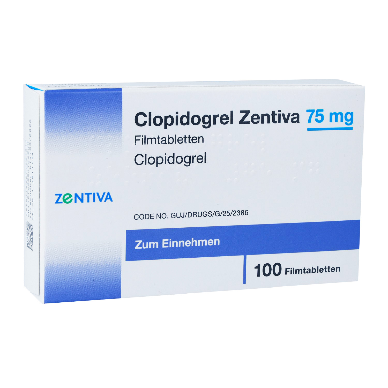 CLOPIDOGREL Zentiva 75 mg Filmtabletten