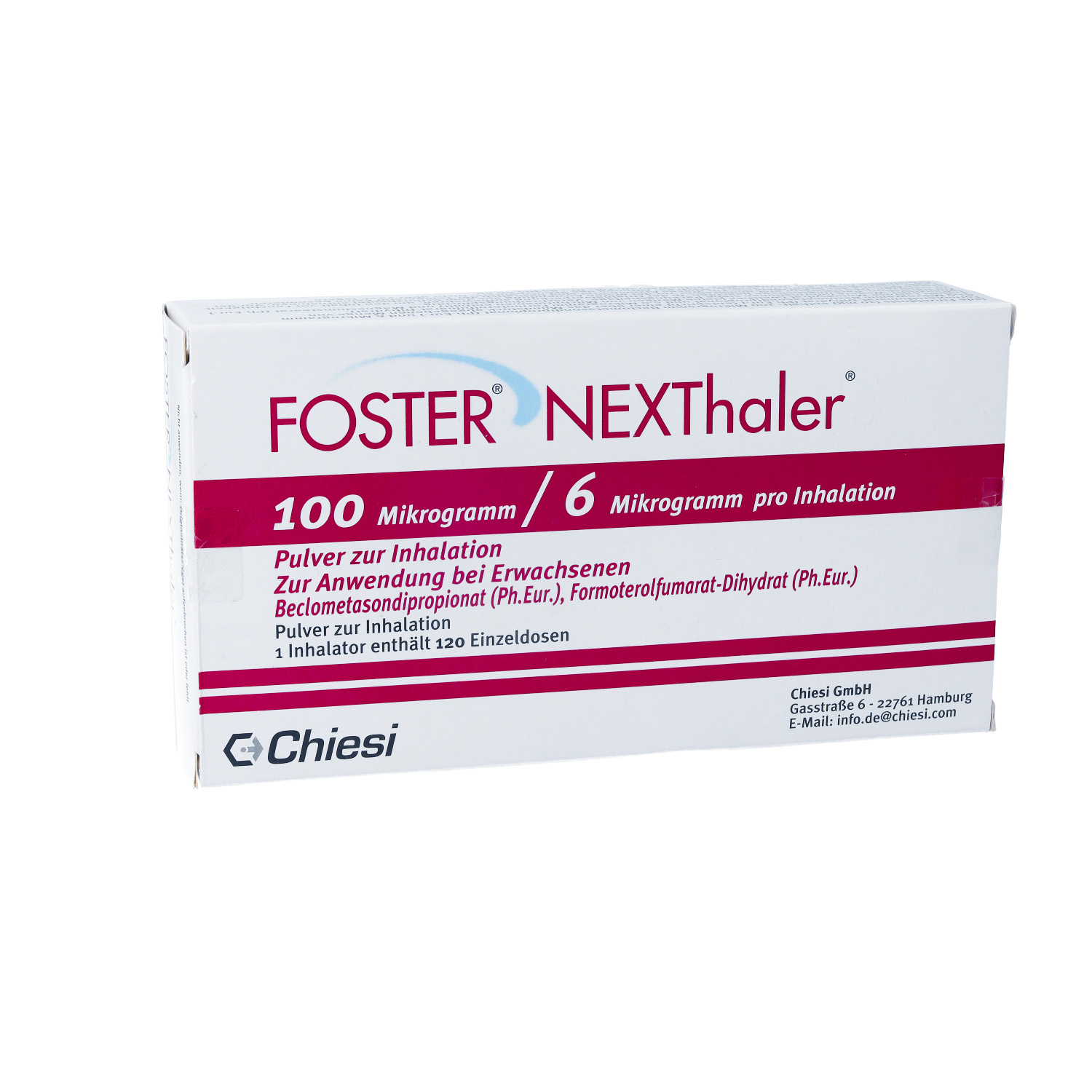 FOSTER NEXThaler 100/6 μg 120 ED Inhalationspulver