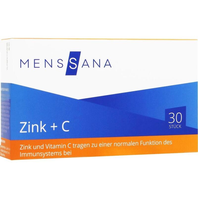 ZINK+C MensSana Lutschtabletten