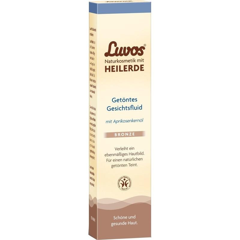 LUVOS Naturkosmetik getöntes Gesichtsfluid bronze