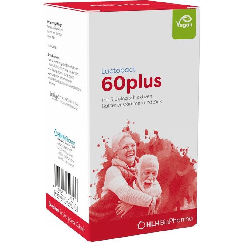 LACTOBACT 60plus magensaftresistente Kapseln