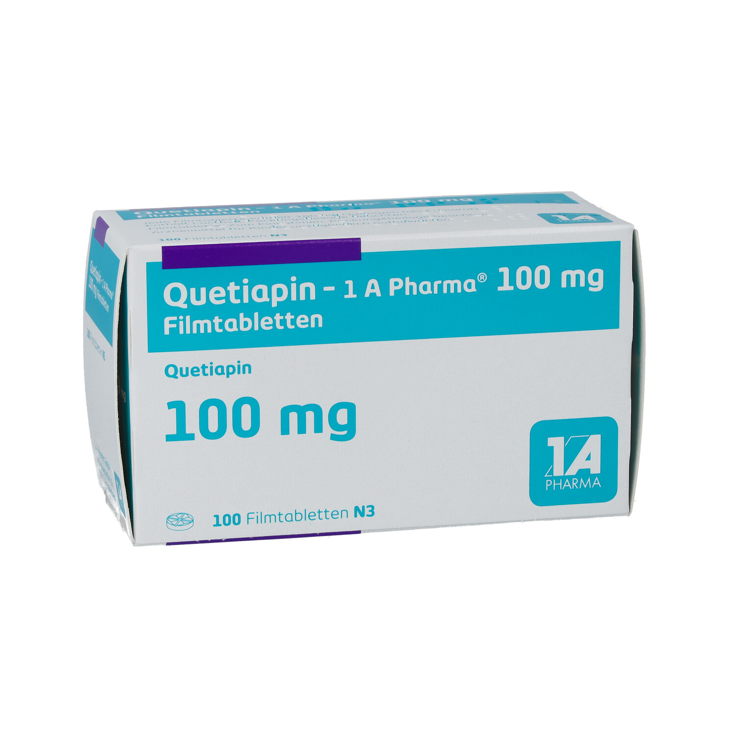 QUETIAPIN-1A Pharma 100 mg Filmtabletten