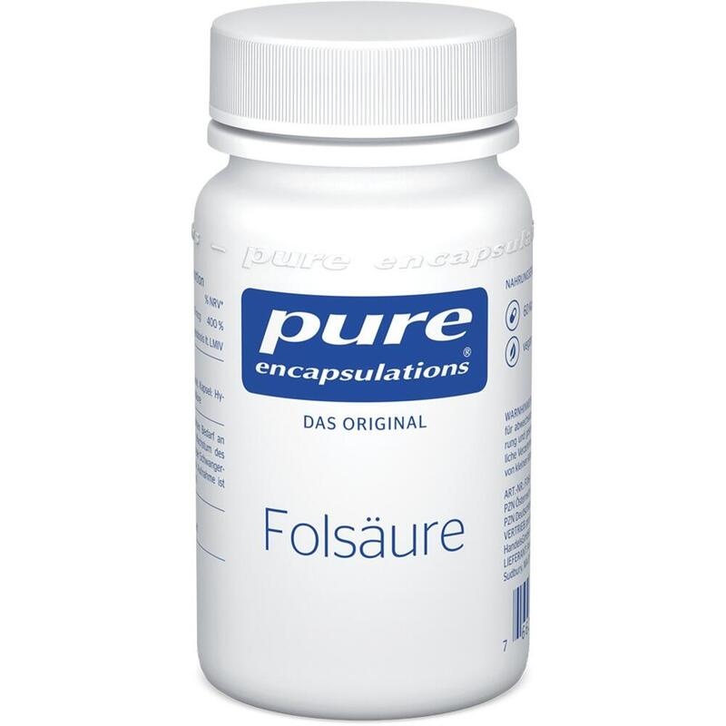PURE ENCAPSULATIONS Folsäure Kapseln