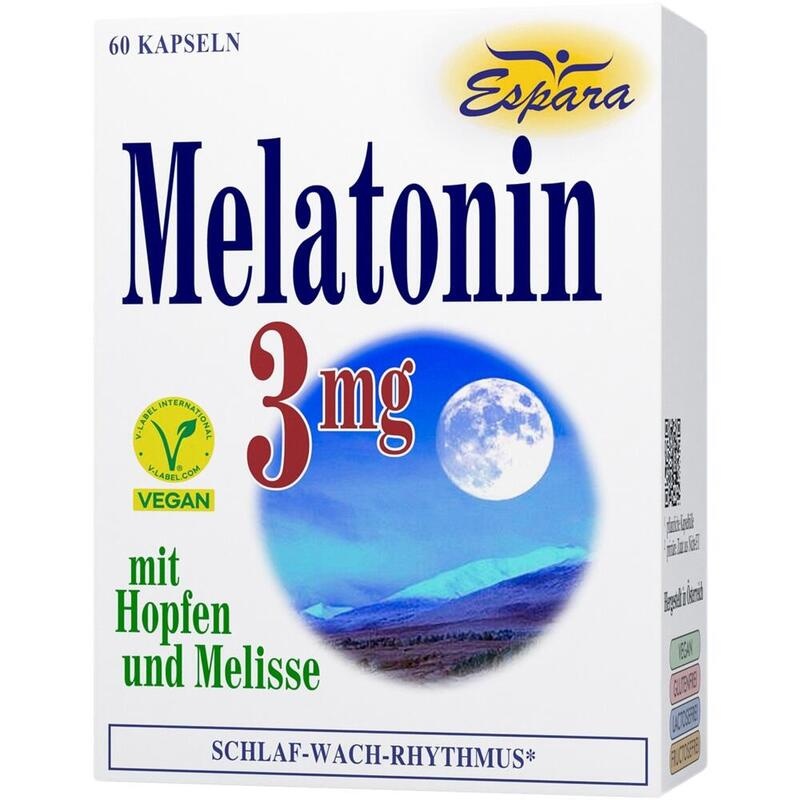 MELATONIN 3 mg Kapseln