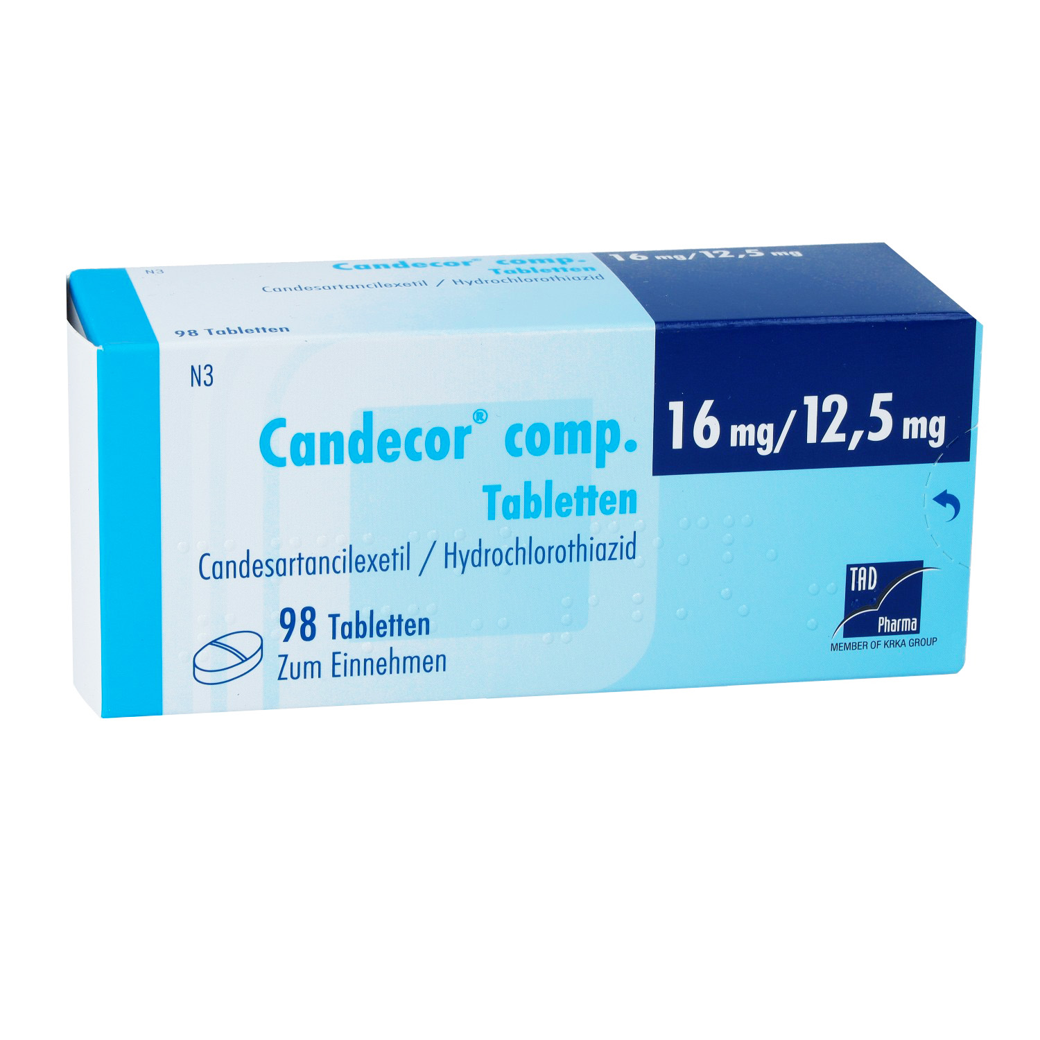CANDECOR comp. 16 mg/12,5 mg Tabletten