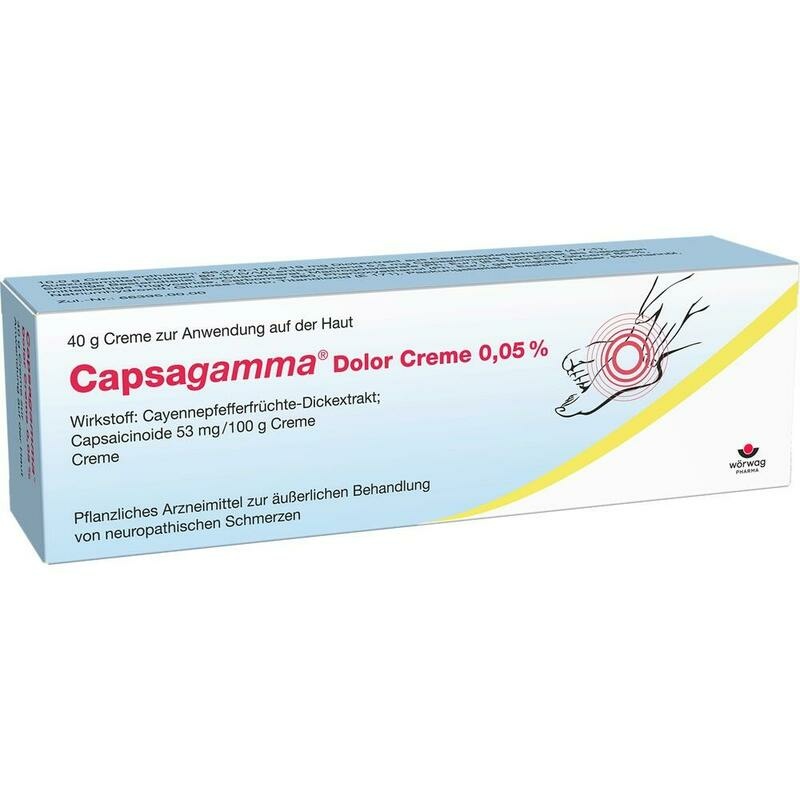 CAPSAGAMMA Dolor Creme 0,05%