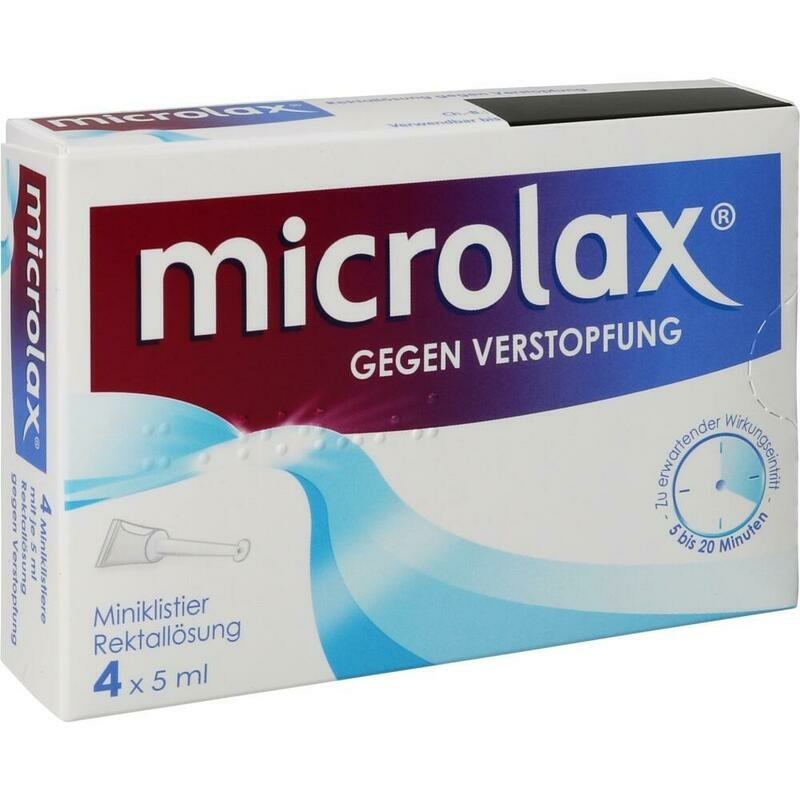 Microlax Rektallösung Klistiere – Bei Verstopfung, wirkt in 5–20 Min.