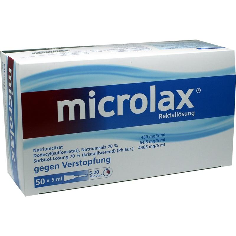 Microlax Rektallösung Klistiere – Bei Verstopfung, wirkt in 5–20 Min.
