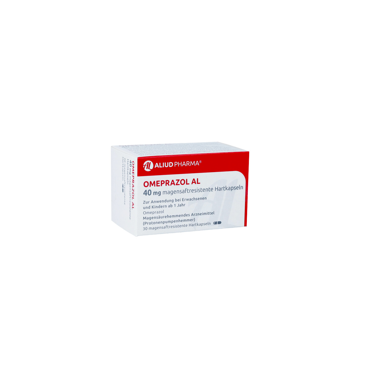 OMEPRAZOL AL 40 mg magensaftresistente Hartkapseln