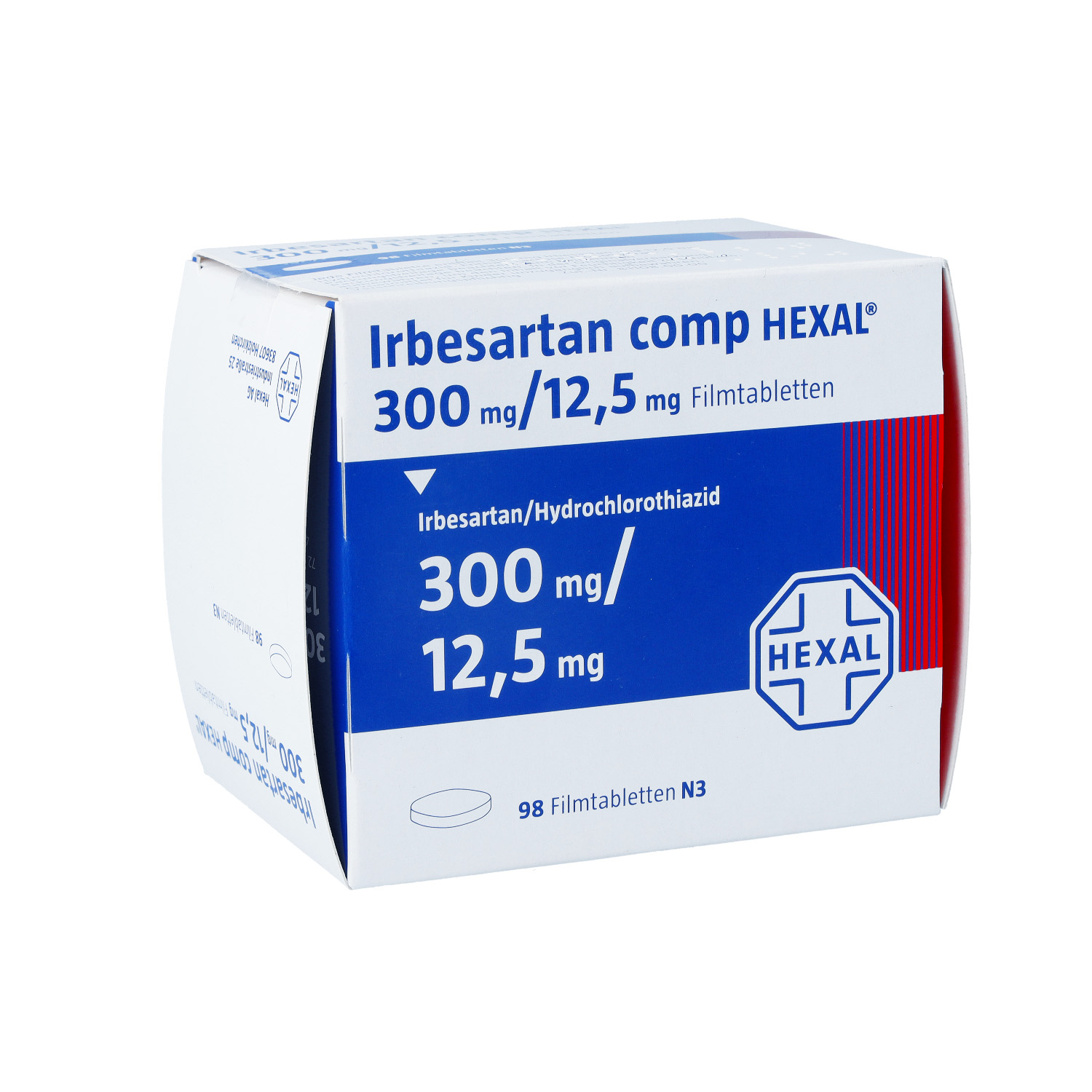 IRBESARTAN comp HEXAL 300 mg/12,5 mg Filmtabletten