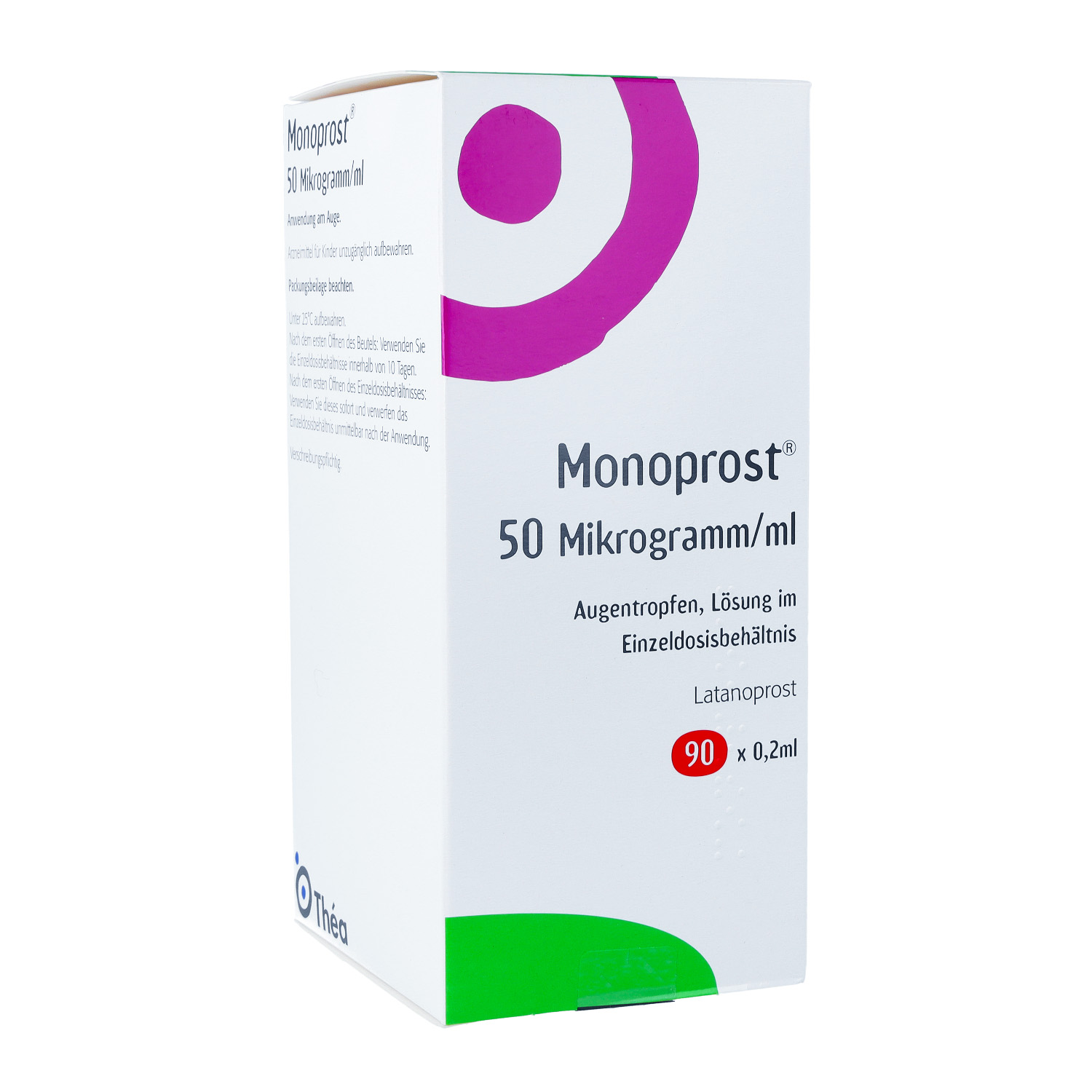 MONOPROST 50 Mikrogramm/ml Augentr.in Einzeldosen