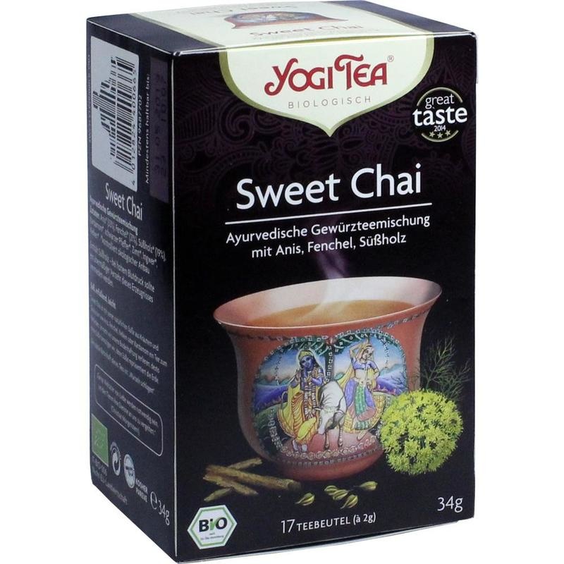 YOGI TEA Sweet Chai Bio Filterbeutel