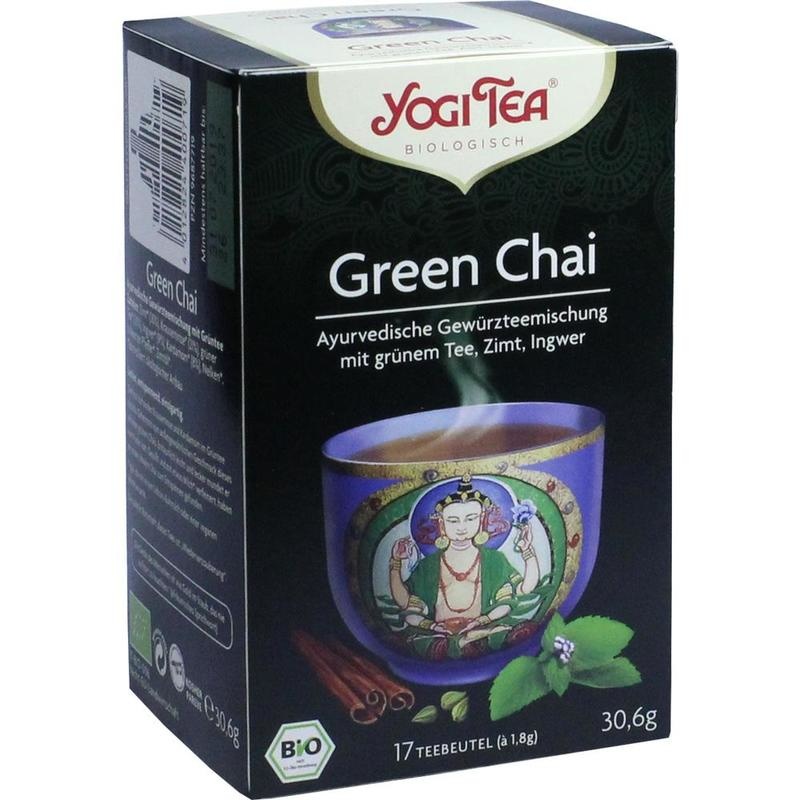 YOGI TEA Green Chai Bio Filterbeutel