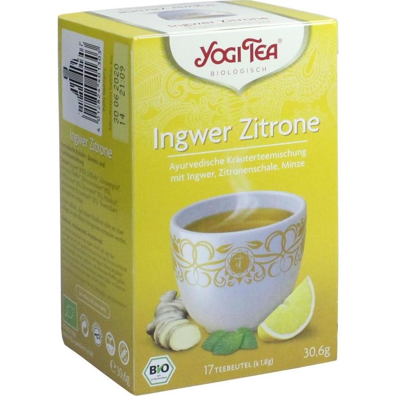 YOGI TEA Ingwer Zitrone Bio Filterbeutel