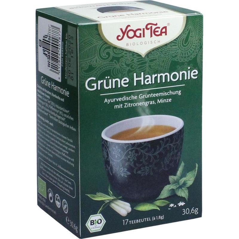 YOGI TEA Grüne Harmonie Bio Filterbeutel