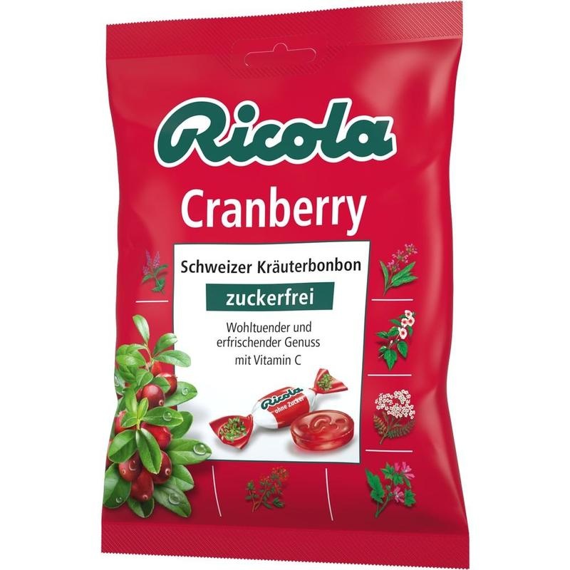 RICOLA o.Z.Beutel Cranberry Bonbons