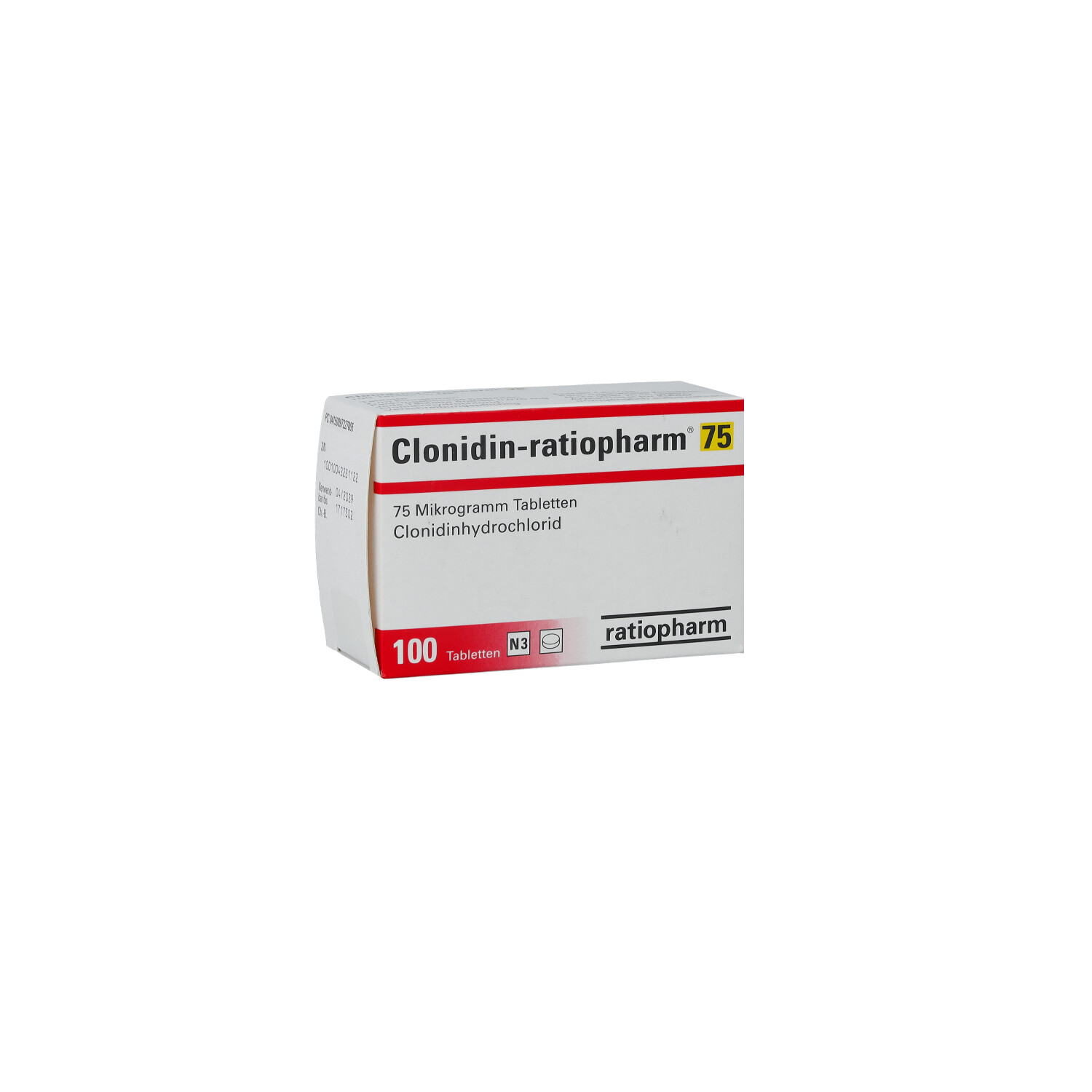 CLONIDIN-ratiopharm 75 Tabletten