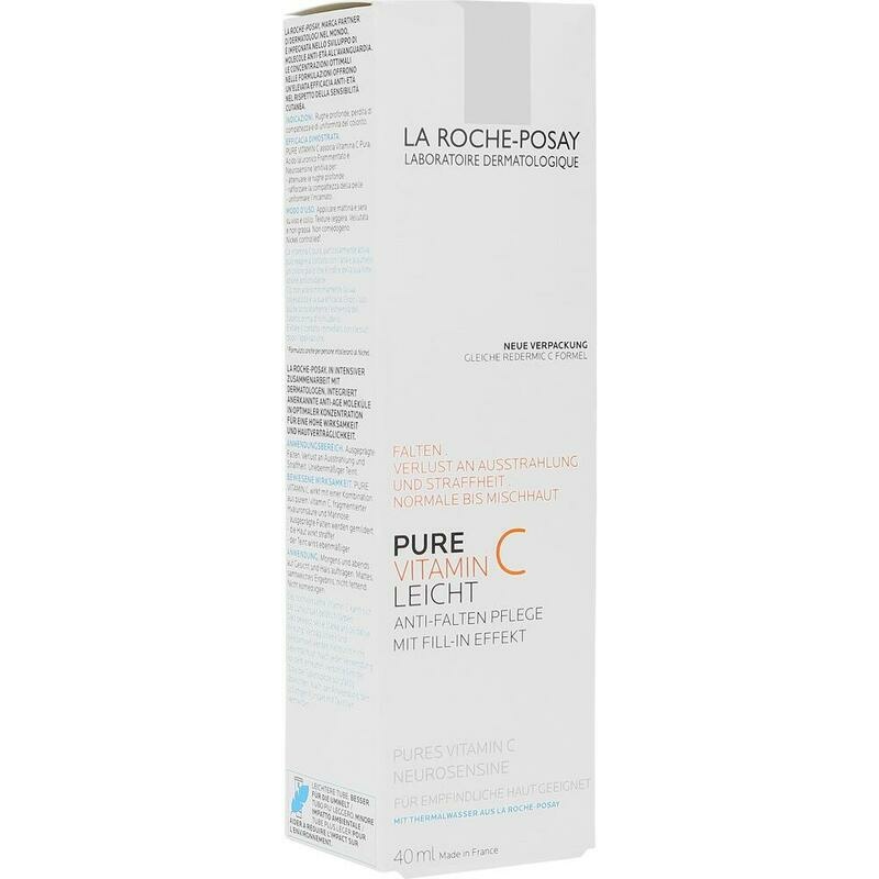 La Roche-Posay Pure Vitamin C Leichte Creme gegen Falten & fahlen Teint